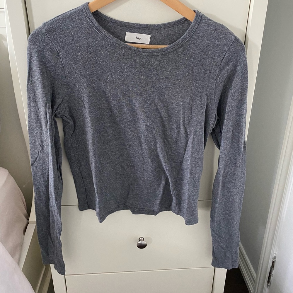 TNA Grey Long Sleeve - Women’s Medium